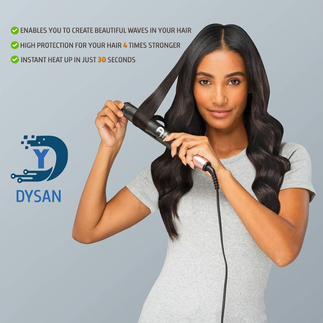 Dysan Hair straightener and curler 2 in 1